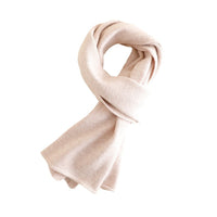 Women's Knitted Wool Scarf - Thickened Korean Style Neck Warmer