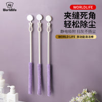 Japanese Gap Cleaning Brush with Electrostatic Dust Removal Duster for Air Conditioners and Musical Instruments