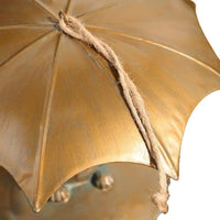Animal Bird Feeder with Umbrella for Outdoor Garden Decor