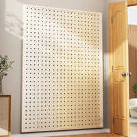 Perforated Metal Pegboard Wall Organizer for Tools and Display, Heavy-Duty Iron Rack