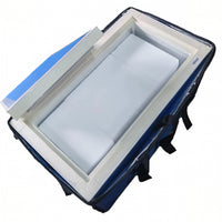 Dry Ice Insulated Cooler Box for Medical Cold Chain Transport, 2-8°C Refrigerated Container