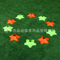 New Soccer Training Markers, Star-Shaped Disc Cones for Obstacle Drills, Football Training Equipment
