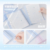 RosyPosy B5 Soft Cover Strawberry Dot Loose-Leaf Notebook for Students