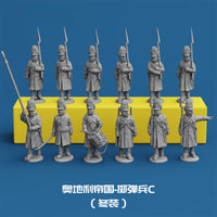 Napoleonic Wars Austrian Empire Infantry Artillery Wargame Miniatures 3D Printed Figures