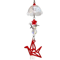 Star Wishing Bottle Phone Bag Charm Wind Chime CCD Keychain Ornament Ins Style Gift