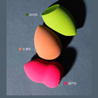 Super Soft Makeup Sponge Blender - Teardrop, Gourd, or Beveled Shape for Wet/Dry Use
