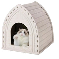 Felt Cat Cave House Outdoor Shelter for All Seasons