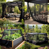 Outdoor Garden Netting for Plant Protection and Insect Control