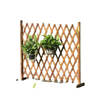Expandable Wooden Garden Fence Trellis for Outdoor Yard Patio Decor and Plant Climbing