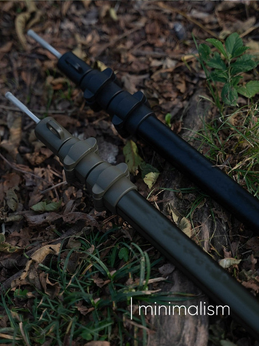 Lightweight Aluminum Alloy Telescopic Tent Poles for Outdoor Camping Tarp Support