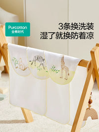 All-Cotton Baby Sweat Absorbent Towel for Kids and Infants, Gauze Back Pad