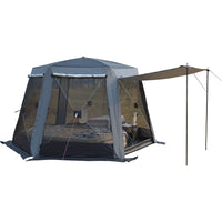 Hexagonal Automatic Pop-Up Camping Tent for Outdoor Events, Windproof & Rainproof