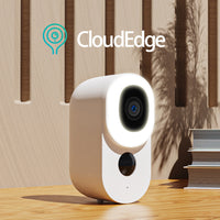 Miree CloudEdge 3MP Wireless Solar-Powered Security Camera with AI Human/Vehicle Detection