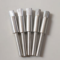 Cylindrical Silicon Carbide Abrasive Brush for Drill, Industrial Wire Cleaning and Polishing
