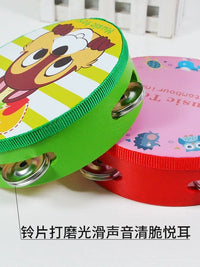 Kids' Handheld Tambourine for Early Education and Dance