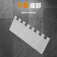Carbon Steel Notched Trowel for Tile Laying, Masonry, and Plastering