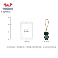 Mollydoll Handmade Plush Animal Keychain Pendant for Bags - Cat, Bear, Rabbit