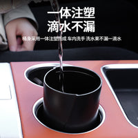 Mini Car Trash Can with Lid, Portable Vehicle Garbage Bin, Multifunctional Automotive Organizer and Ashtray