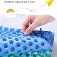Baby Sensory Acupressure Mat Soft Silicone Tactile Training Pad for Infants and Toddlers