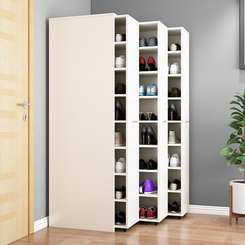 Home Pull-Out Shoe Cabinet Simple Movable Multi-functional Shoe Rack Storage Cabinet Invisible Dustproof Multi-layer Drawer Large Capacity