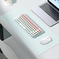 Large PU Leather Desk Pad, Waterproof Non-Slip Mouse Pad for Office and Home