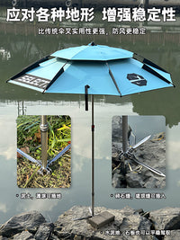 Fishing Umbrella Folding All-Terrain Metal Four-Legged Ground Insert Stand Base