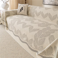 Ice Silk Cooling Sofa Cover Slipcover for Summer - Non-Slip & Washable