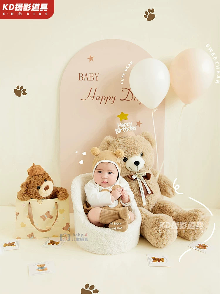 Baby Photography Outfit and Props Set for Newborns and First Birthday