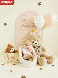 Baby Photography Outfit and Props Set for Newborns and First Birthday