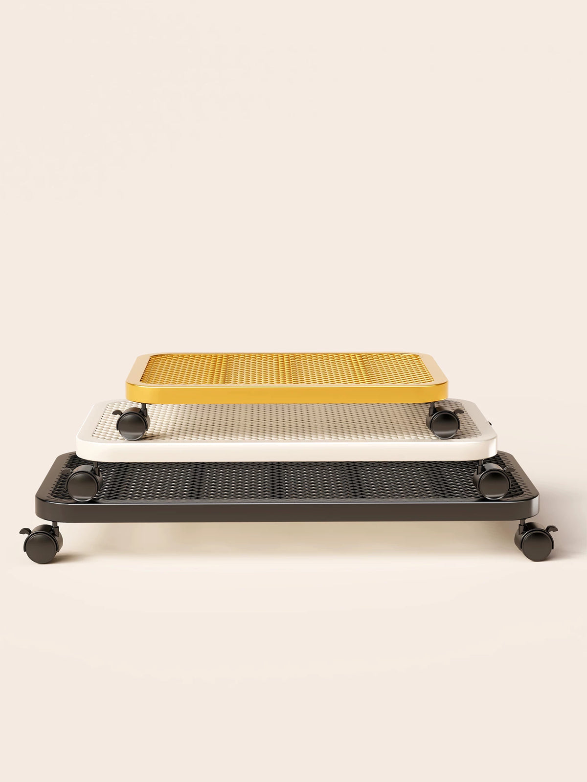 Heavy-Duty Mover Dolly with Silent Swivel Casters for Cargo and Furniture