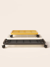 Heavy-Duty Mover Dolly with Silent Swivel Casters for Cargo and Furniture