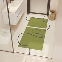 Diatomaceous Earth Absorbent Bathroom Mat Quick Dry Non-Slip Cuttable Floor Mat