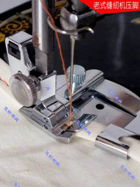 Hemmer Foot for Household Electric Sewing Machines, Wide Rolled Hem Presser Foot for Sheets
