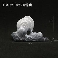 New Chinese Zen Mountain Aquarium Ornament