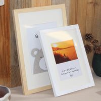 Large Solid Wood Photo Frame for Wall Mounting - Multiple Sizes