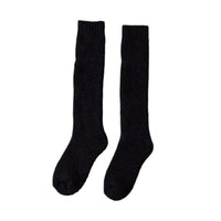 Men's Winter Thermal Cotton Crew Socks, Thickened Terry Lined Business Dress Socks