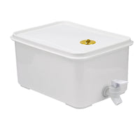 5L Refrigerator Cold Water Pitcher with Faucet - Large Capacity Beverage Dispenser for Summer Drinks, Fruit Tea, Iced Water, Outdoor Picnics
