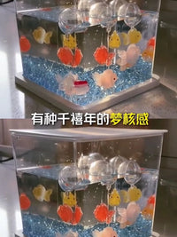 Luminous Floating Koi Fish Miniature Ornament for DIY Aquarium Micro Landscape