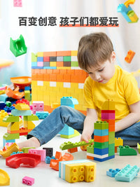 Feile Large Particle DIY Building Blocks for Kids, Educational Construction Toy Set