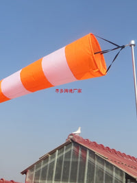 Durable Waterproof Reflective Wind Sock for Outdoor Industrial Safety and Weather Monitoring