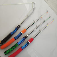 Camouflage Ice Fishing Rod Portable Winter Fishing Pole