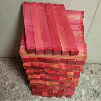 Pink Ivory Wood Blanks for Carving and Crafting