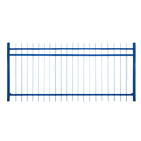 Zinc Steel Fence Panel for Garden, Villa, and Residential Security
