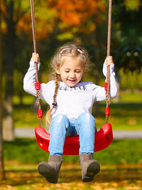 Kids Indoor/Outdoor Hammock Swing Chair with Rope for Balcony and Yard