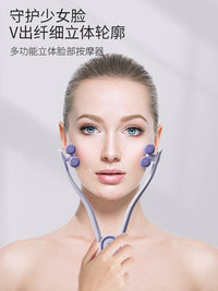 V-Face Roller Massager for Face Lifting and Jawline Sculpting, Anti-Aging Facial Tool