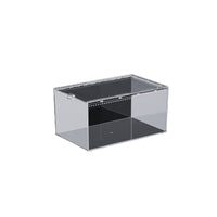 Transparent Acrylic Reptile and Insect Terrarium with Secure Latch