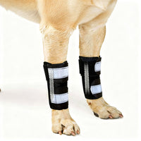 Reflective Dog Leg Brace for Joint Support and Protection