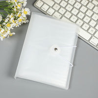 Disc Buckle Photo Album for Collectibles and Postcards, 3-7 Inch Card Holder