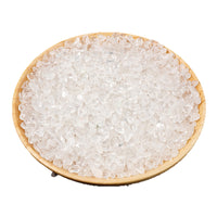 Natural White Crystal Crushed Stone for Demagnetization and Decoration