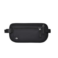 RFID Blocking Travel Waist Bag for Passport and Documents, Water-Resistant